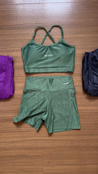 CONJUNTO SHORT CANELADO