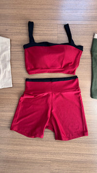 CONJUNTO SHORT CANELADO (U)