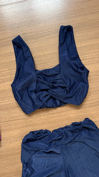 CONJUNTO SHORT CANELADO