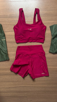 CONJUNTO SHORT CANELADO