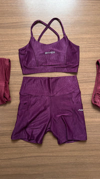 CONJUNTO SHORT CANELADO